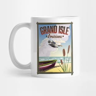 Grand Isle, Louisiana Travel poster Mug